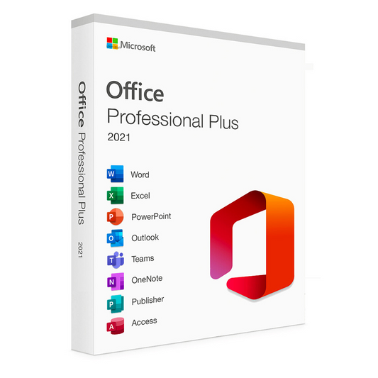 Office 2021 Professional Plus Lifetime License Bind Key With Your Microsoft Account  (1PC)
